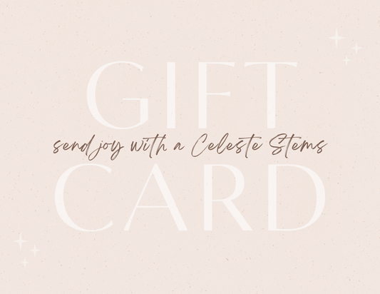 'Customize Your Stems' Gift Card